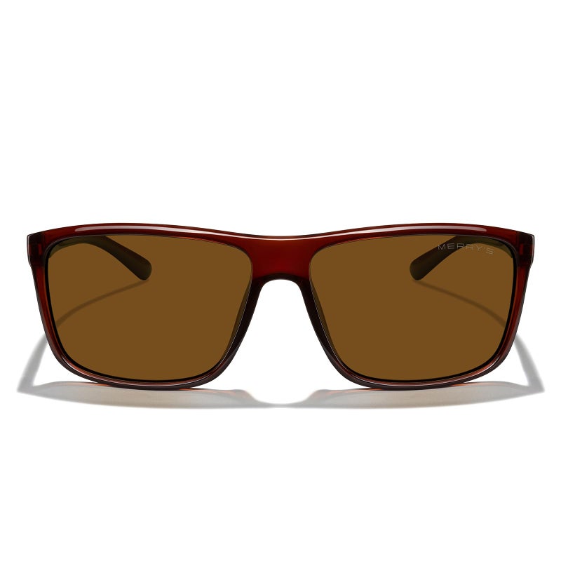 MERRY'S Rectangular Polarized Sports Sunglasses for Men Women Cycling Driving Fishing UV400 Protection S8225 - Image 2